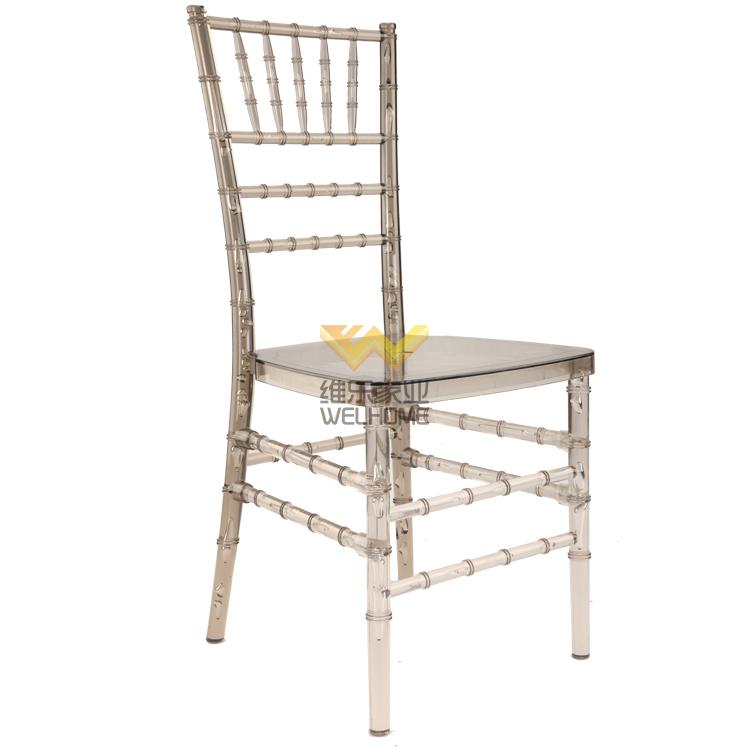 Smoke PC chiavari chair for wedding /Event